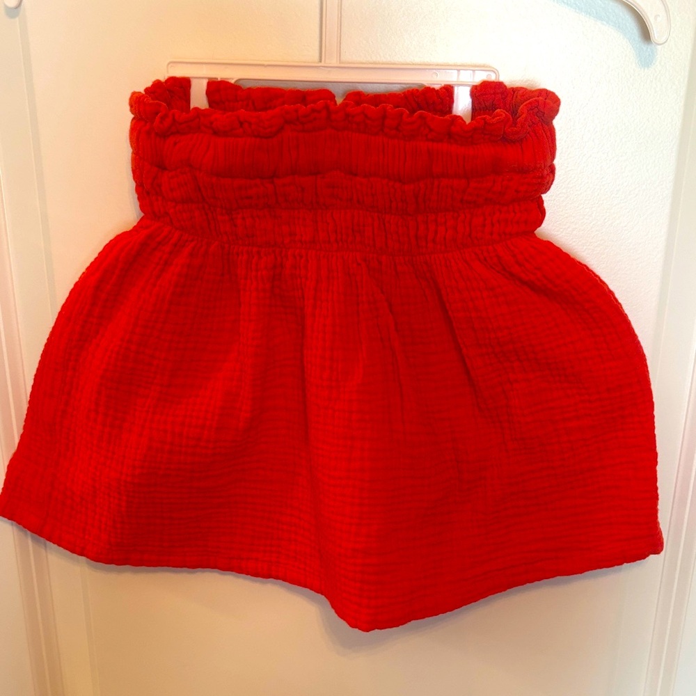 Hanna Andersson Red Kids Skirt